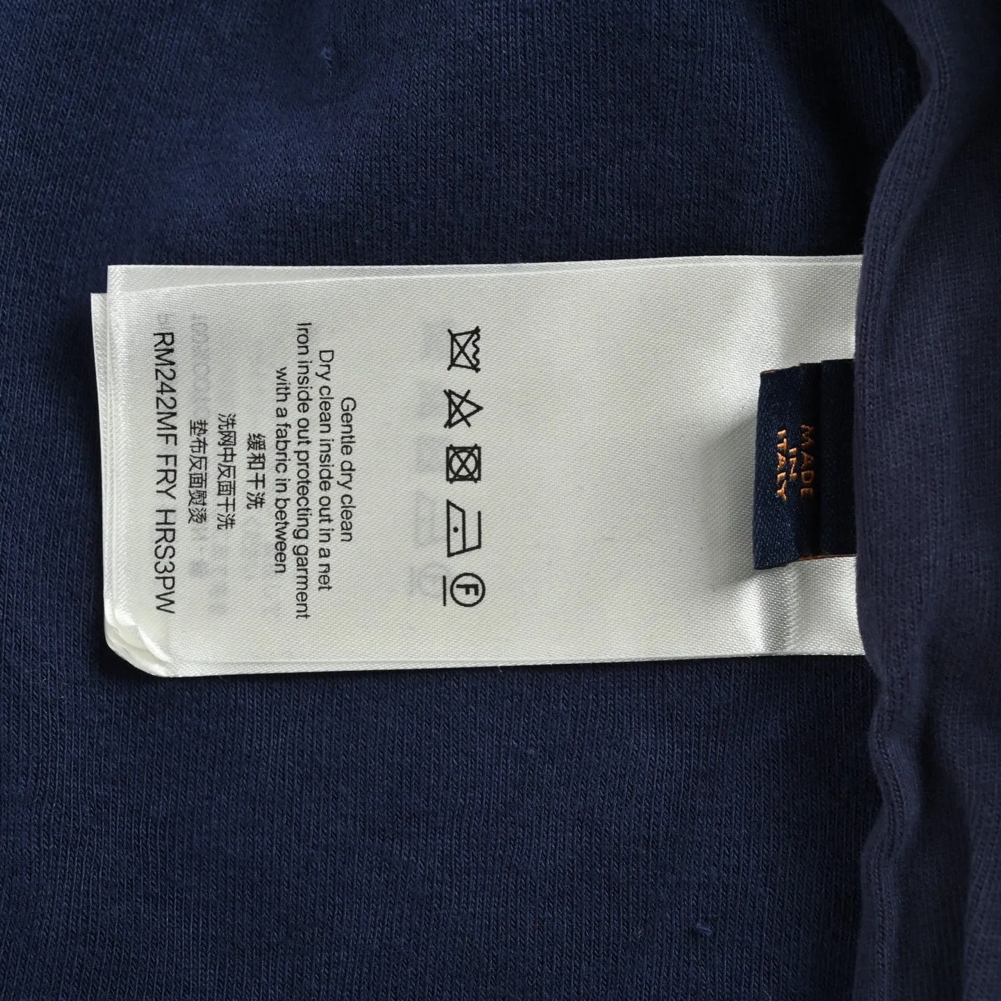 Louis Vuitton/Louis Vuitton 25Fw presbyopia printed towel zipper jacket